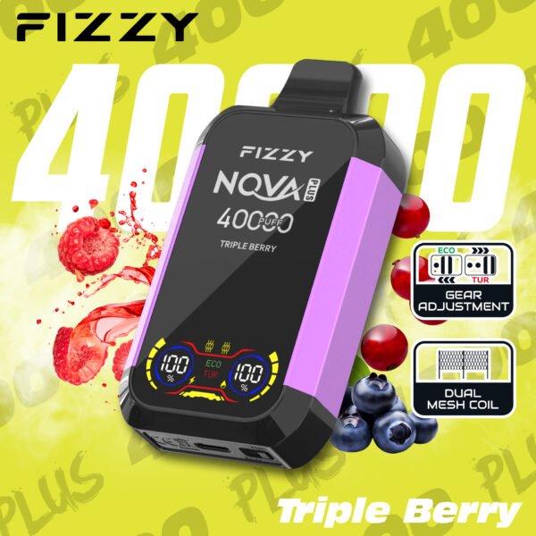 Fizzy Nova Plus 40000 Puff Disposable Vape 40k 2% 5% Nicotine wholesale - Image 7